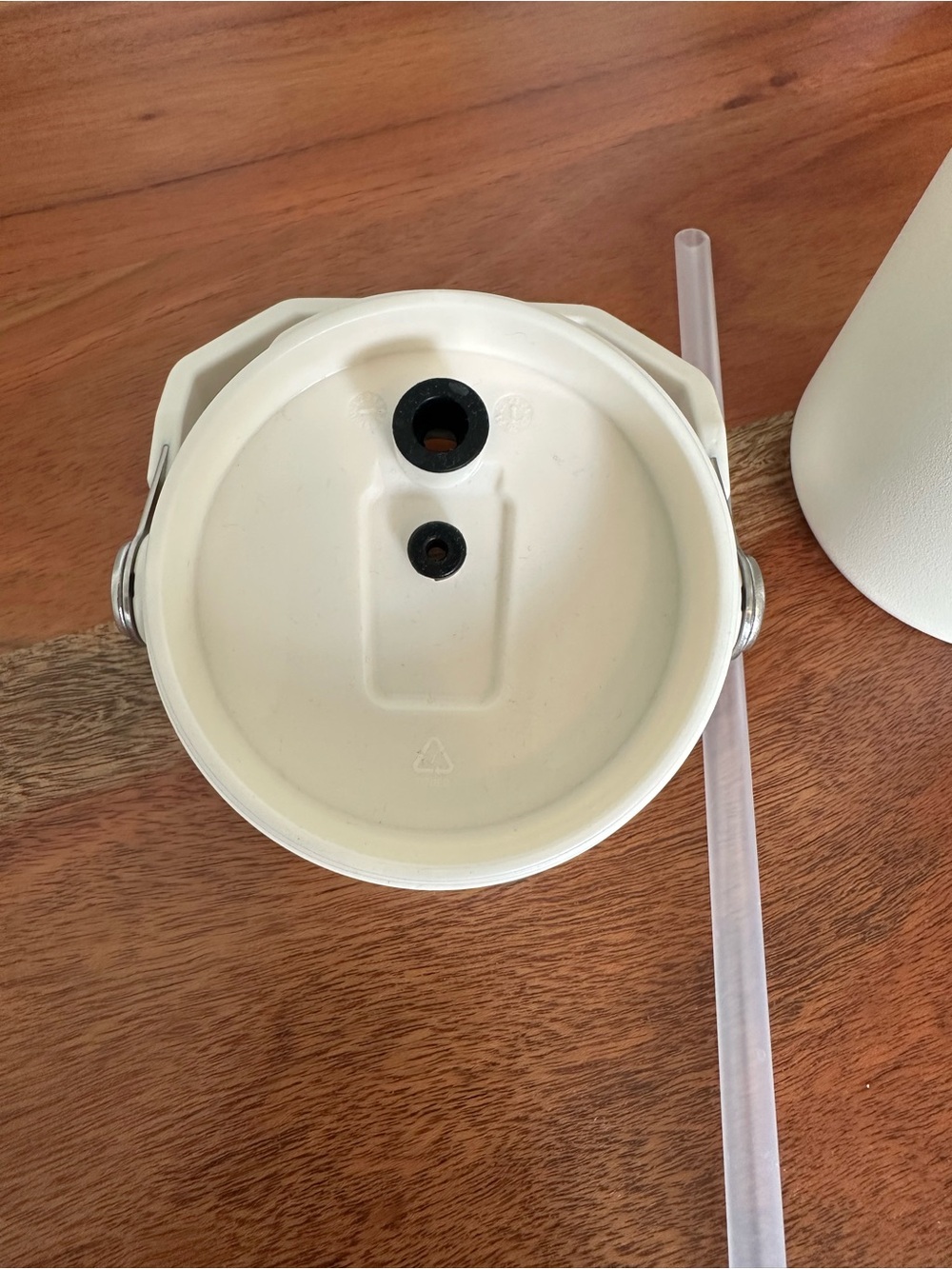 Stanley Cream 30oz Travel Tumbler with Straw - Picture 5 of 5